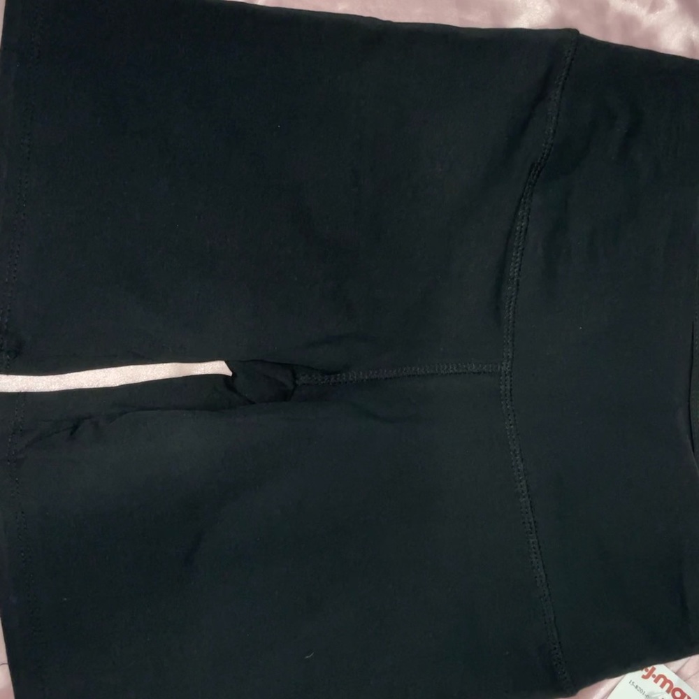 One Step Up Black Bike Shorts Size Large